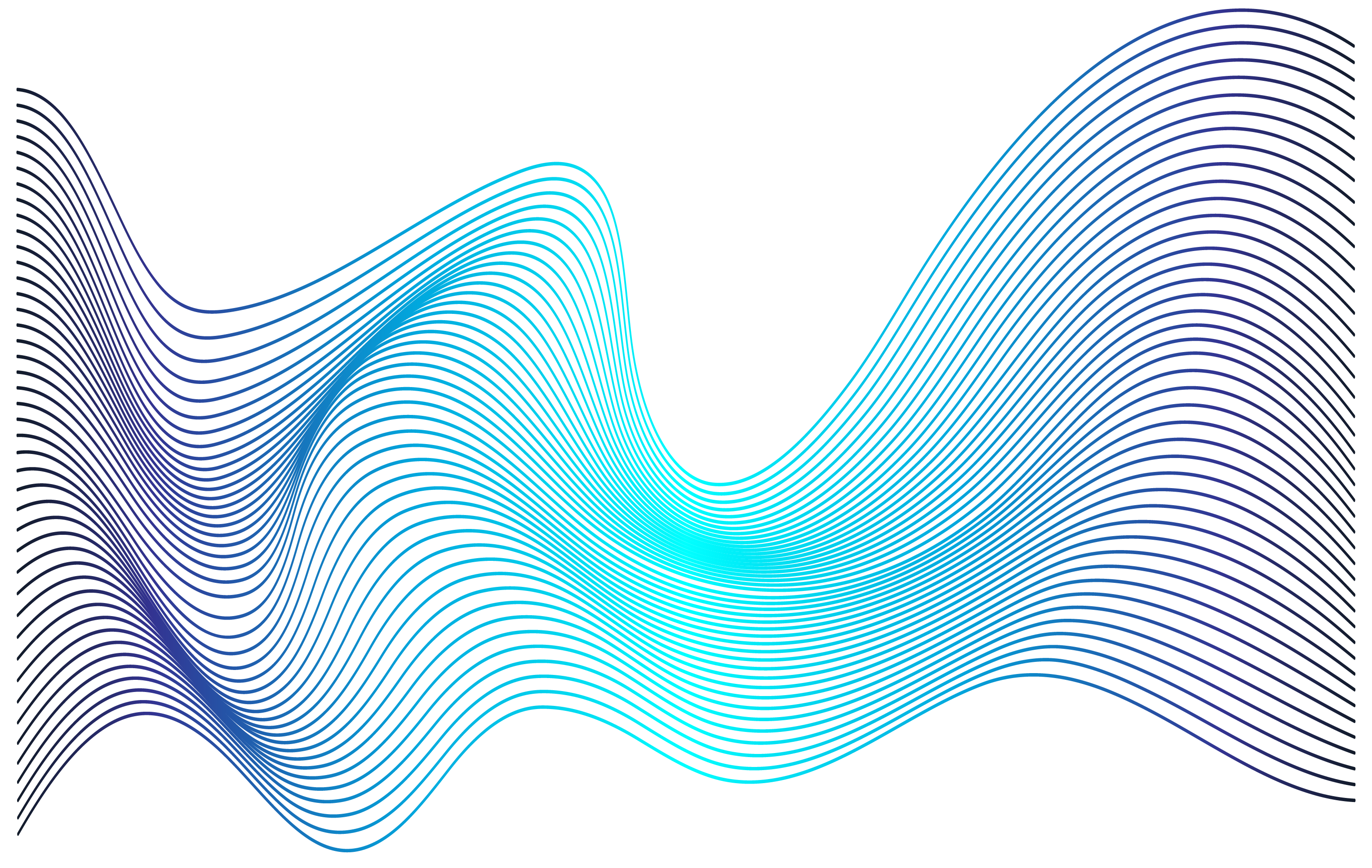 abstract vector wave design